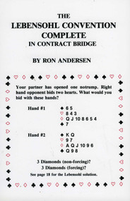The Lebensohl Convention Complete by Ron Anderson, 9780910791823