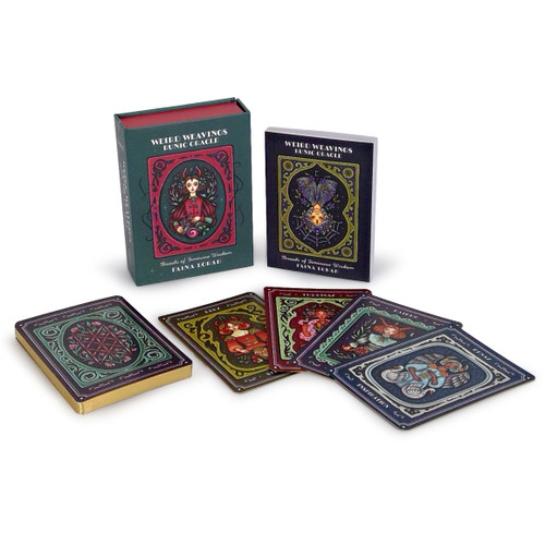Weird Weavings Runic Oracle (Threads of Feminine Wisdom (Oracle Kit Box Set with 24 Cards and Guide Book)) by Faina Lorah, 9780764370939