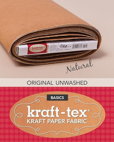 kraft-tex Bolt Natural Original Unwashed (Kraft Paper Fabric, 19" x 10 Yard Bolt) by C&T Publishing, 9781607057581