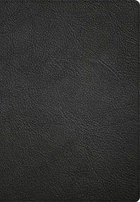 CSB Super Giant Print Reference Bible, Optimal Type, Digital Study Edition, Black Genuine Leather, Indexed by CSB Bibles by Holman, 9798384546399