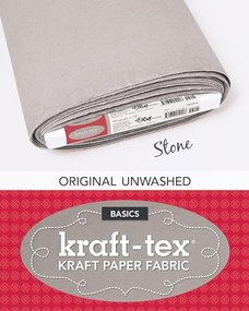kraft-tex Bolt Stone Original Unwashed (Kraft Paper Fabric, 19" x 10 Yard Bolt) by C&T Publishing, 9781617450907