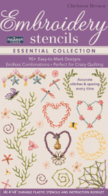 Embroidery Stencils Essential Collection by Christen Brown, 9781617453175
