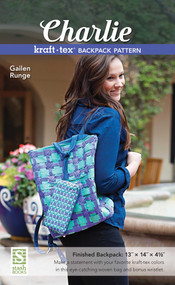 Charlie kraft-tex Backpack Pattern by Gailen Runge, 9781617457630