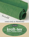 kraft-tex Roll Emerald Hand-Dyed & Prewashed (Kraft Paper Fabric, 18.5" x 28.5" Roll) by C&T Publishing, 9781617458606