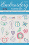 Embroidery Stencils Darling Motif Collection (100+ Easy to Mark Designs, Includes Alphabet & Numerals!) by Christen Brown, 9781617459528
