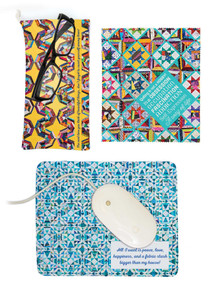 Bonnie K. Hunter's Quilter's Tech Set (Microfiber Mouse Mat, Cleaning Cloth, Mini Cleaner & Pouch) by Bonnie K. Hunter, 9781644030332