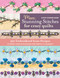 More Stunning Stitches for Crazy Quilts (350 Embroidered Seam Designs, 33 Shape-Template Designs for Perfect Placement) by Kathy Seaman Shaw, 9781644033241