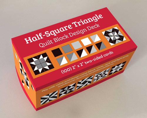 Half-Square Triangle Quilt Block Design Deck by C&T Publishing, 9781644033395