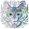 My Cat Mandala Coloring Book (30 Stunning, Oversized Coloring Pages) by Marica Zottino, 9781644033562