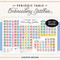 Periodic Table of Embroidery Stitches Poster (20" x 30") by Christen Brown, 9781644034514