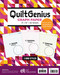 QuiltGenius Graph Paper (8" x 10", 60 Sheets; 3 Grid Styles, 1/4" Square (30 Sheets), 1/4" Diagonal (15 Sheets) & 1/4" Isometric (15 Sheets)) by C&T Publishing, 9781644035399