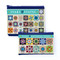Carol Doak's Fabulous Stars & States Eco Pouch Set (Two Reusable Zipper Pouches from Recycled Materials for Crafts, Makeup, Travel & More) by Carol Doak, 9781644035450