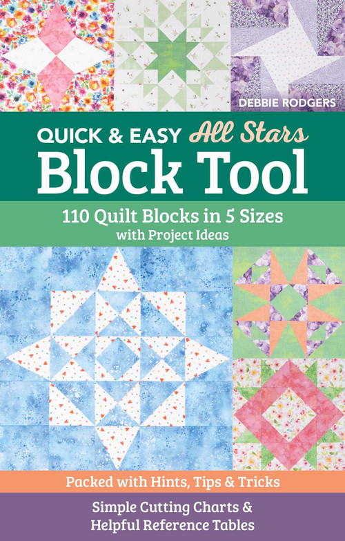 Quick & Easy All Stars Block Tool by Debbie Rodgers, 9781644036075