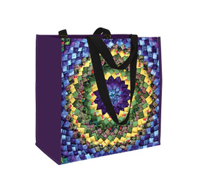 Pinecone Quilt Eco Tote (Reusable Grocery and Shopping Bag, Lightweight Folding Gift Tote Bag) by Betty Ford-Smith, 9781644036181