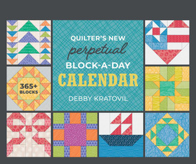 Quilter's NEW Perpetual Block-a-Day Calendar by Debby Kratovil, 9781644036341