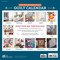 2026 Patchwork Place Quilt Calendar (Includes Instructions for 12 Projects) by C&T Publishing, 9781644036372