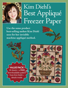 Kim Diehl's Best Appliqué Freezer Paper (50 Sheets) by Kim Diehl, 9781683561682