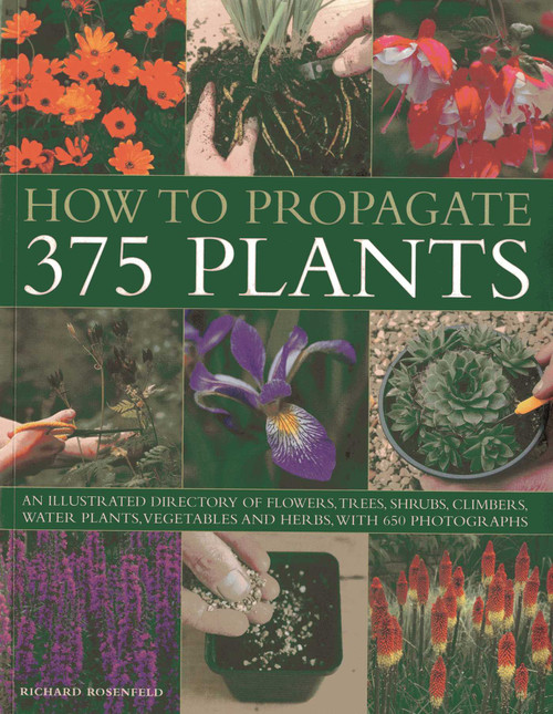 How to Propagate 375 Plants (An illustrated directory of flowers, trees, shrubs, climbers, water plants, vegetables and herbs, with 650 photographs) by Richard Rosenfeld, 9781780191850