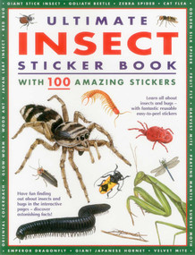 Ultimate Insect Sticker Book (With 100 Amazing Easy-to-Peel Stickers) by Armadillo Publishing, 9781843229476