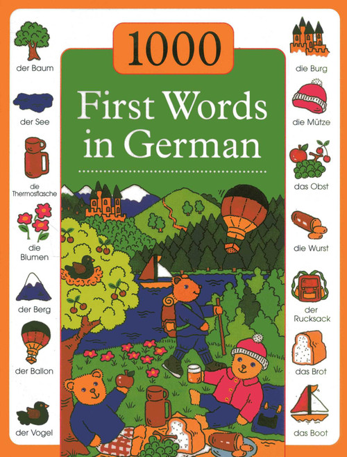 1000 First Words in German by Andrea Kenkmann, Susie Lacome, 9781843229582