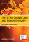 Effective Counseling and Psychotherapy (An Evidence-Based Approach) by Bob Bertolino, Robert Bertolino, 9780826141125