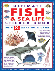 Ultimate Fish & Sea Life Sticker Book with 100 Amazing Stickers by Armadillo Press, 9781861478801
