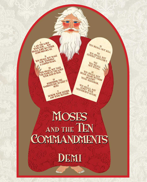 Moses and the Ten Commandments by Demi, 9781957670096
