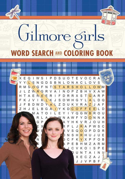 Gilmore Girls Word Search and Coloring Book by Editors of Thunder Bay Press, 9781667208848