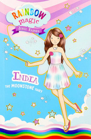 Rainbow Magic Jewel Fairies #1: India the Moonstone Fairy by Daisy Meadows, Georgie Ripper, 9781667210377