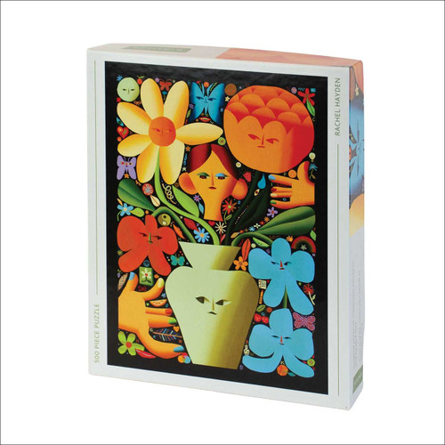 Self Portrait as a Florist (500 piece puzzle) by Rachel Hayden, 9781959407102