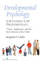 Developmental Psychology for Family Law Professionals (Theory, Application and the Best Interests of the Child) by Benjamin Garber, 9780826105257