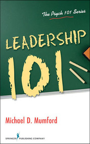 Leadership 101 by Michael D. Mumford, 9780826111340