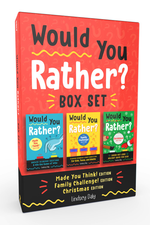 Would You Rather? Box Set (3 Book Bundle for Ages 8-12 (Perfect Christmas Gift and Stocking Stuffer for Kids)) by Lindsey Daly, 9780593690086
