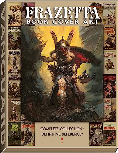 Frazetta Book Cover Art (The Definitive Reference) by J. David Spurlock, Frank Frazetta, 9781934331842