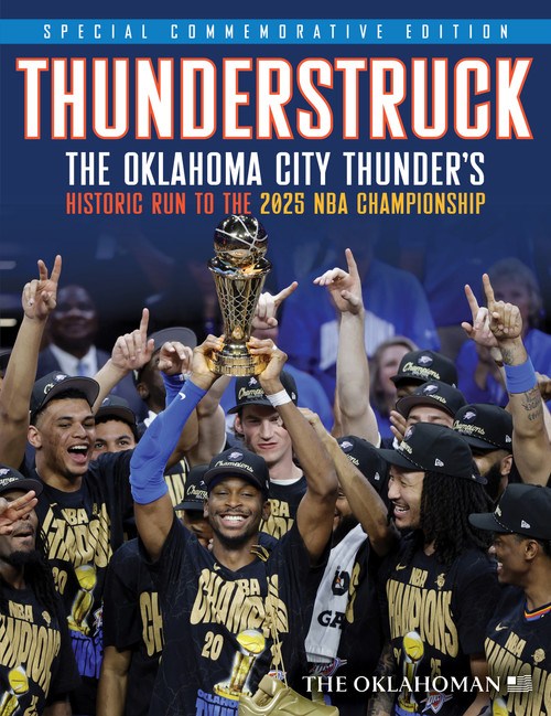Thunderstruck (The Oklahoma City Thunder's Historic Run to the 2025 NBA Championship) by The Oklahoman, 9781637279892