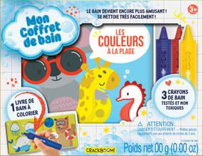 Bath Book Box Set: Colors at the Beach by Corinne Delporte, CrackBoom! Books, Corinne Delporte, 9782898025938