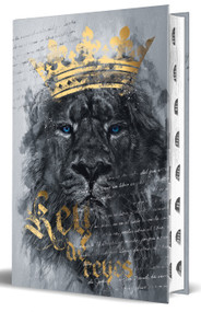 Biblia RVR 1960 letra grande tamaño manual, tapa dura León Rey de Reyes con índice / Spanish Bible RVR 1960 Handy Size, Large Print, Hardcover by Reina Valera Revisada 1960, 9798890985590