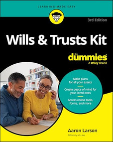 Wills & Trusts Kit For Dummies - 9781394416615 by Aaron Larson, 9781394416615