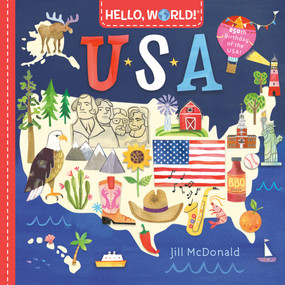 Hello, World! USA by Jill McDonald, 9798217223145
