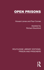 Open Prisons by Howard Jones, Paul Cornes, 9781032560243