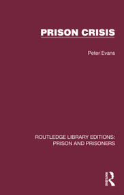 Prison Crisis by Peter Evans, 9781032564036