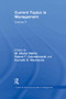 Current Topics in Management (Volume 8) by Robert Golembiewski, 9781138508934