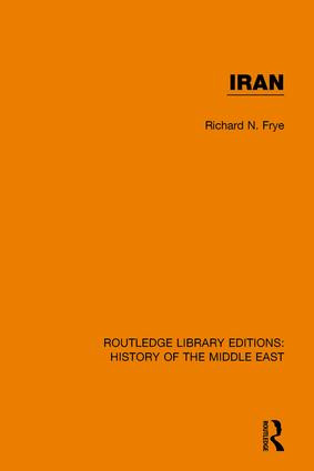 Iran - 9781138223981 by Richard N Frye, 9781138223981