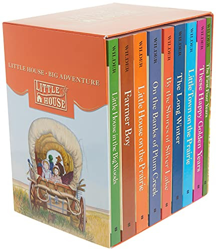 Little House Complete 9-Book Box Set (Books 1 to 9) by Laura Ingalls Wilder, Garth Williams, 9780064400404