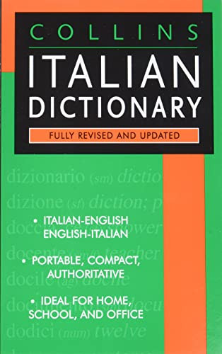 Collins Italian Dictionary (Italian-English/English-Italian) by HarperCollins Publishers, 9780061260490