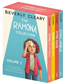 The Ramona 4-Book Collection, Volume 2 (Ramona and Her Mother; Ramona Quimby, Age 8; Ramona Forever; Ramona's World) by Beverly Cleary, Jacqueline Rogers, 9780061246487