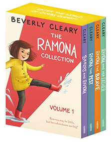 The Ramona 4-Book Collection, Volume 1 (Beezus and Ramona, Ramona and Her Father, Ramona the Brave, Ramona the Pest) by Beverly Cleary, Jacqueline Rogers, 9780061246470