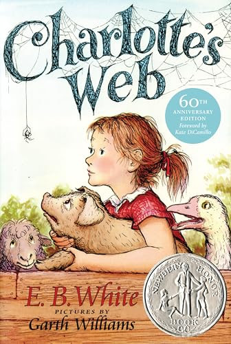 Charlotte's Web (A Newbery Honor Award Winner) - 9780061124952 by E. B. White, Kate DiCamillo, Garth Williams, 9780061124952