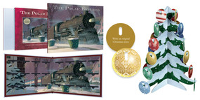 The Polar Express: Christmas Countdown Deluxe Gift Set by Chris Van Allsburg, Chris Van Allsburg, 9780063380189