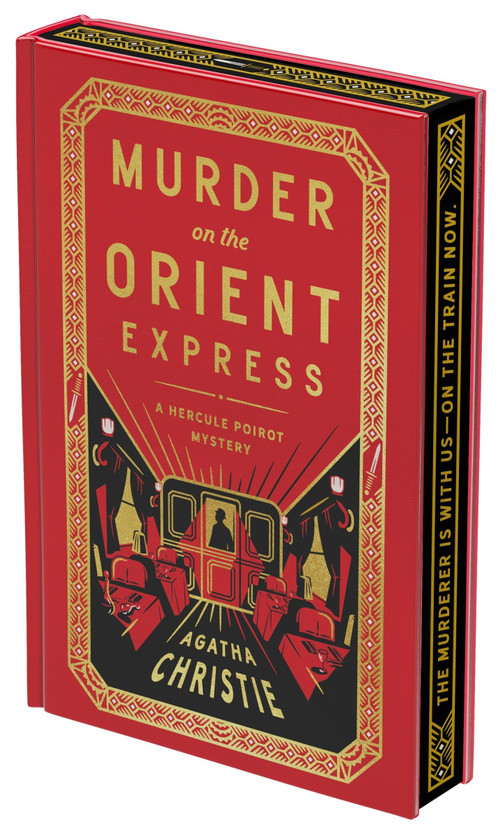 Murder on the Orient Express Deluxe Collector's Edition (A Hercule Poirot Mystery: The Official Authorized Edition) by Agatha Christie, 9780063442016